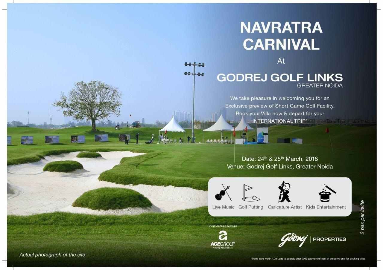 Navratra Carnival at Godrej Golf Links in Greater Noida Update